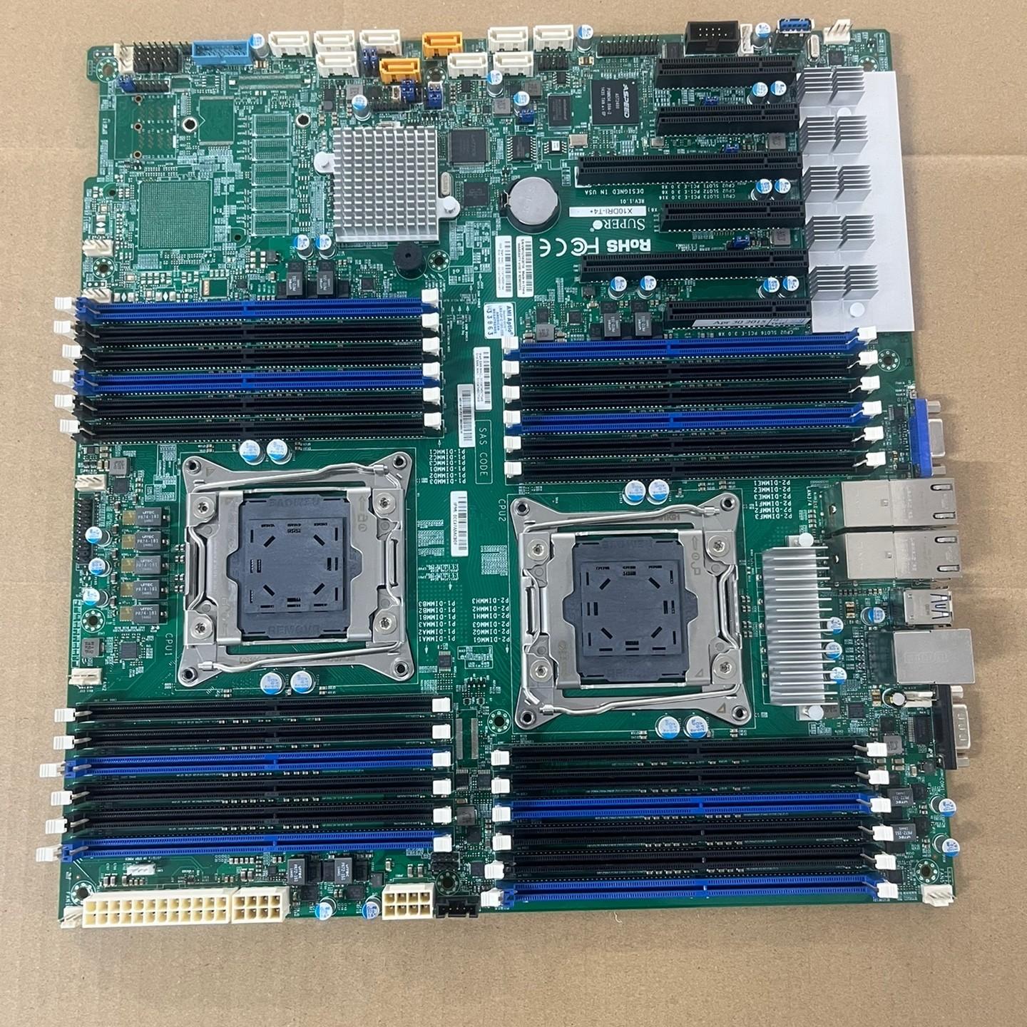 超微X10DRI-T4+ x10dri-ln4?双路X99服