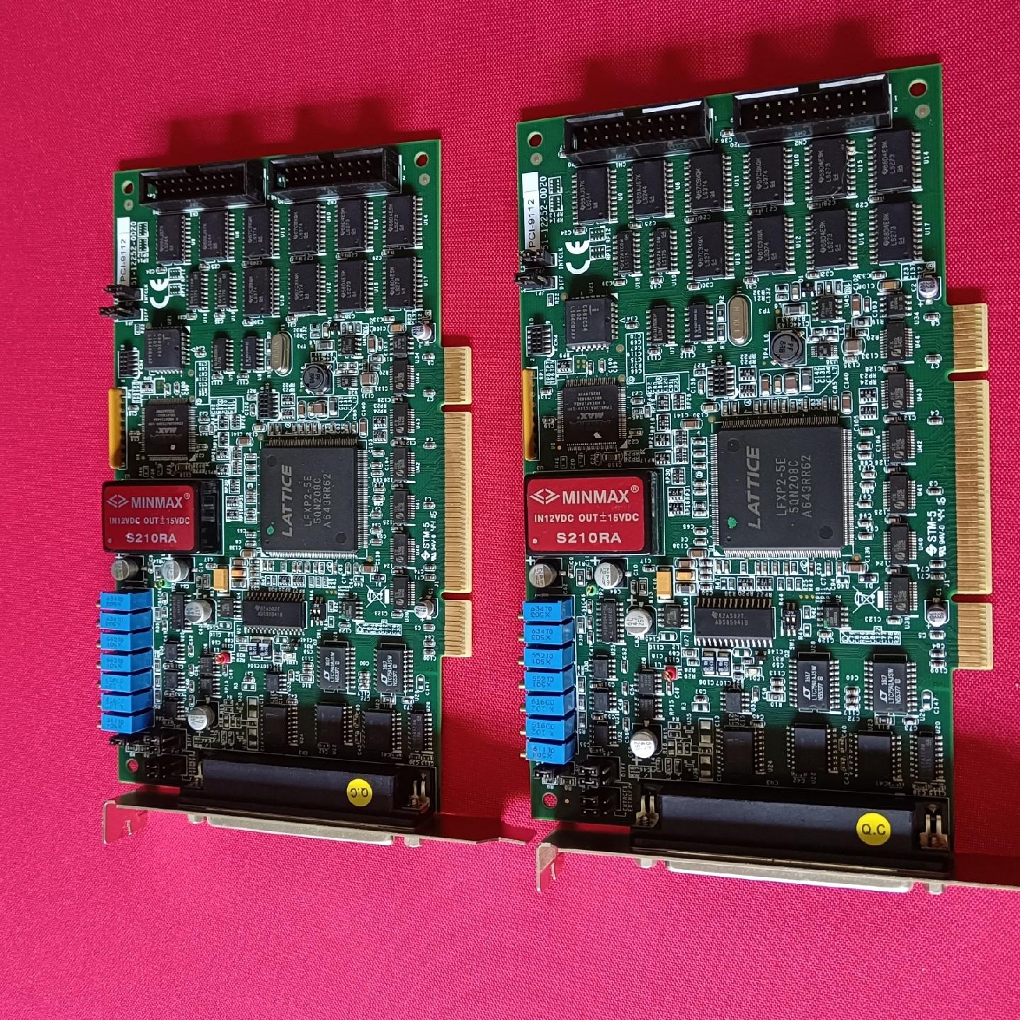 PCI-9112数据采集卡 成色新 包功能正常