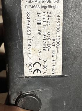 GEMU盖米1435定位器 24VDC 成色如图 实物拍摄。