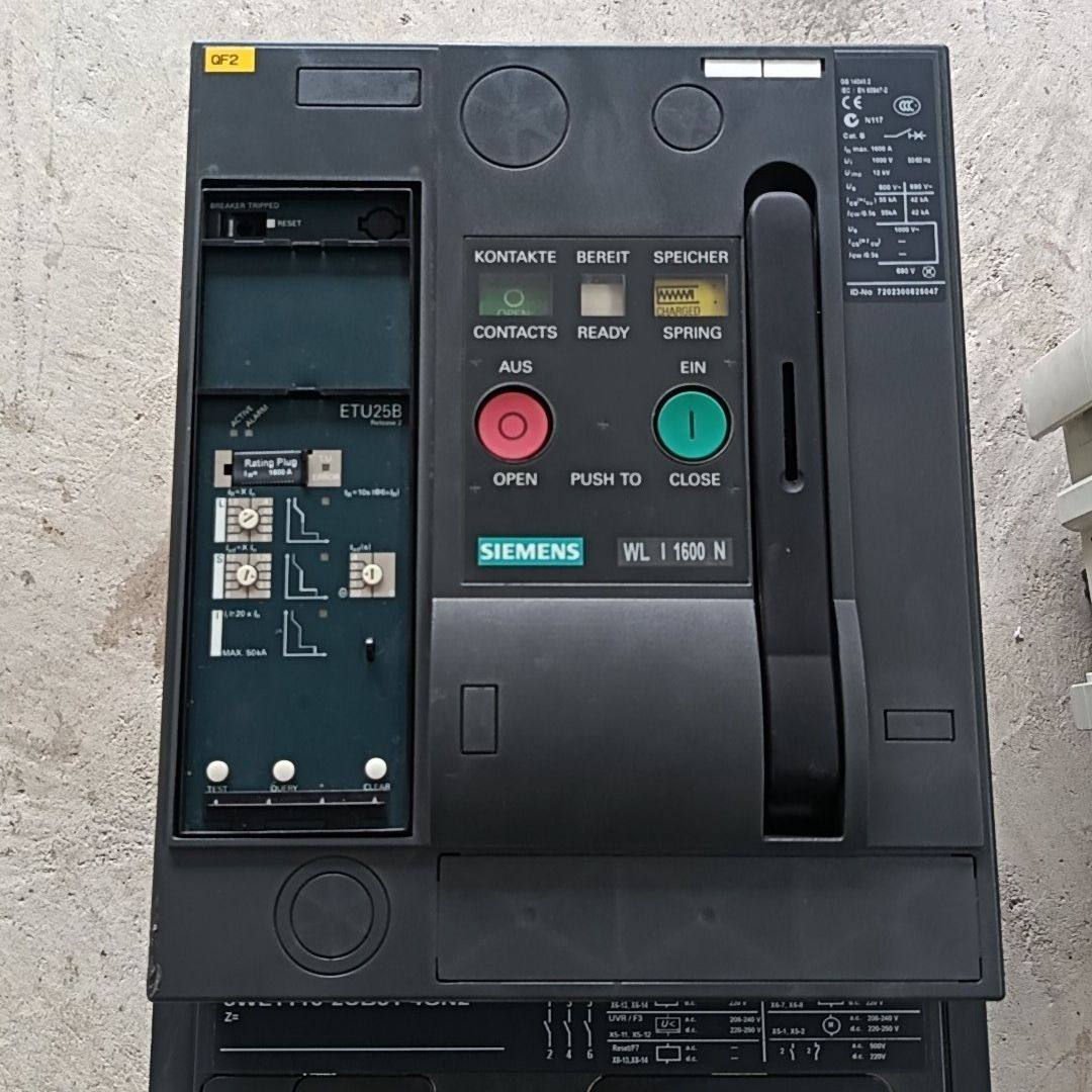 框架断路器3WL1116-2CB31-4GN2 型号W