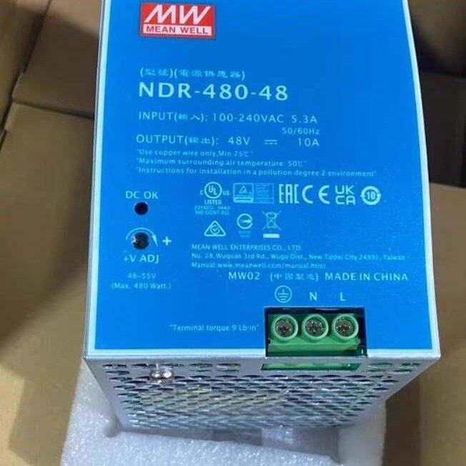 NDR-480-48明纬导轨电源   ！