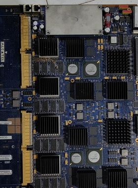 阿尔卡特通信主板 型号3HE02905AA 蓝色PCB板 带