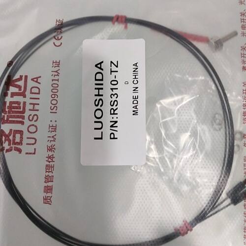 洛施达光纤传感器M4M6直角反射对射放大器RS310/4