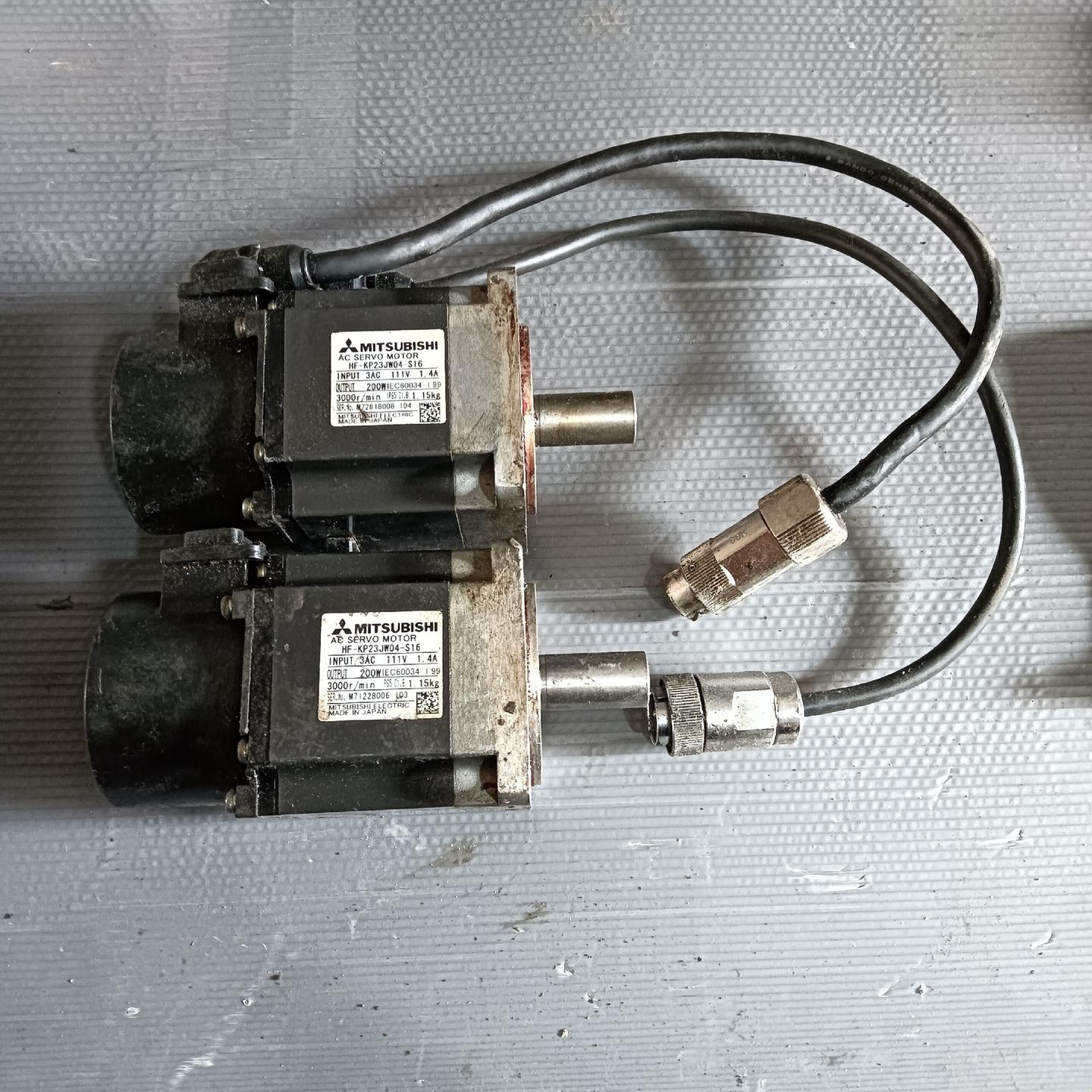 电机 200w HF-KP23JW04-S16 两台包好