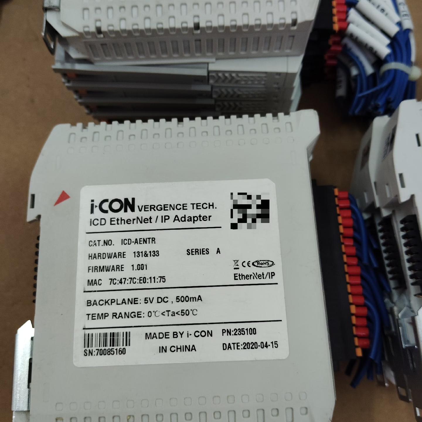 英孚康远程IO模块PLC、品牌型号ICD-AENTR、2