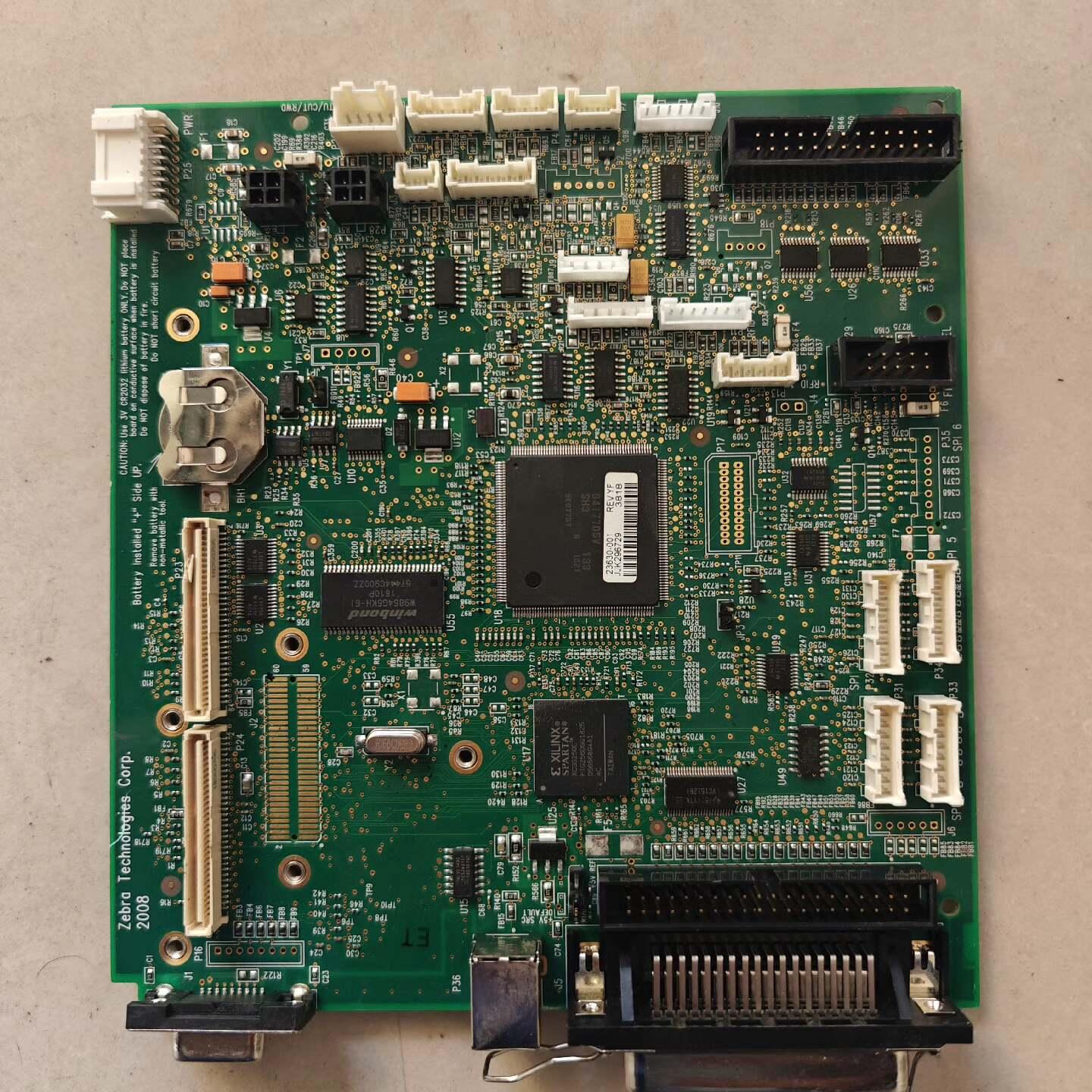 斑马110xi4主板 105slplus主板 包好 拆机