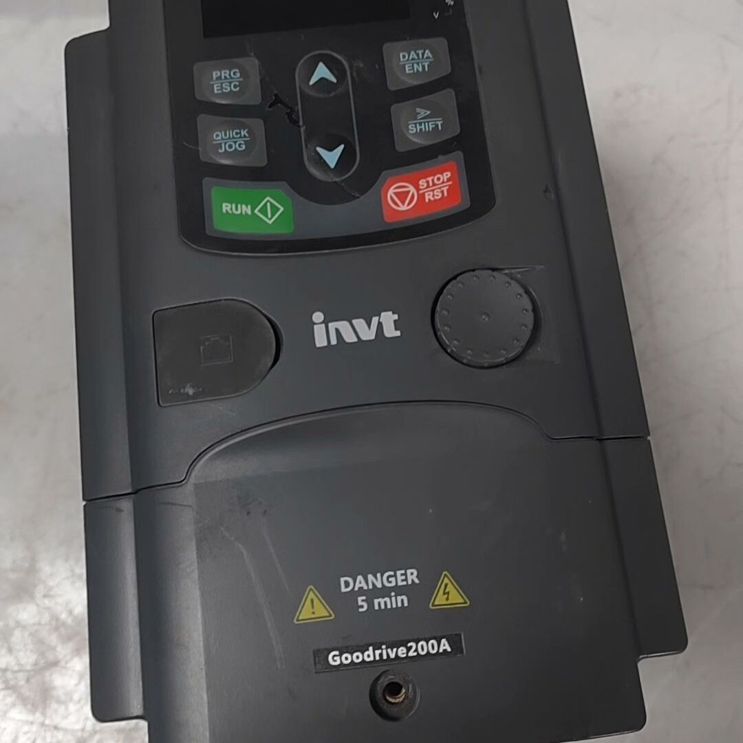 英威腾变频器0.75KW GD200A-0R7G-4 成色如