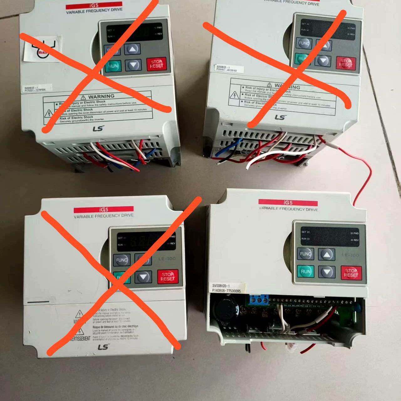 LS变频器iG5系列 型号SV008IG5-1 0.75KW