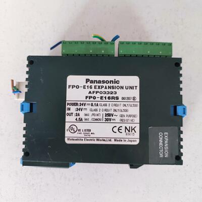 PLC/ FPO-E16RS扩展模块 拆机 成色不错