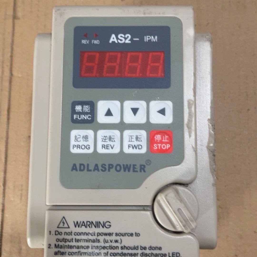 爱德利变频器 型号AS2一107 750w 220/0.75