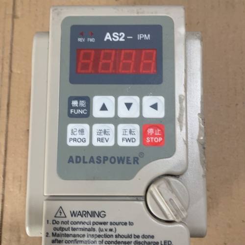 爱德利变频器 型号AS2一107 750w 220/0.75