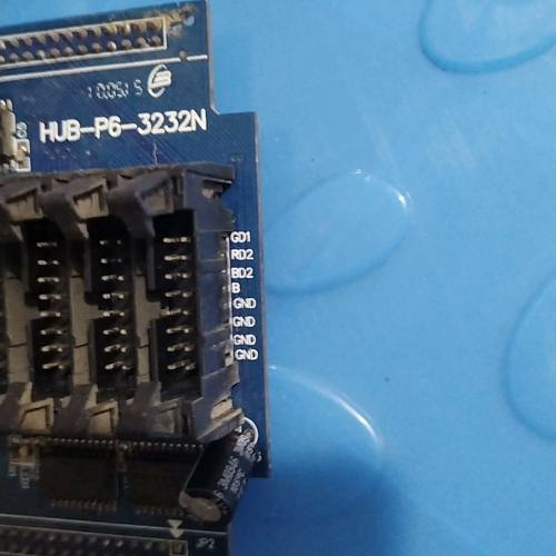 HUB-P6-323N显示屏转接板 LED扩展卡 16P