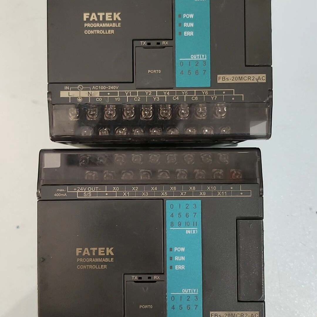 FATEK永宏PLC FBS-20MCR2-AC 拆机