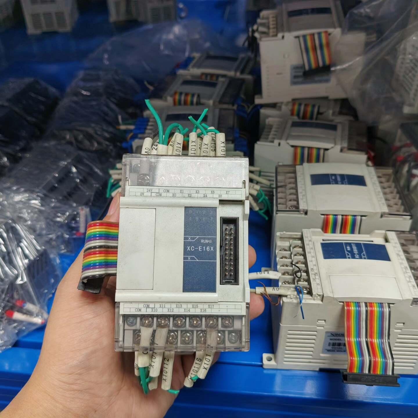 PLC扩展模块XC-E16X 刚拆机下来 成色如图 功能