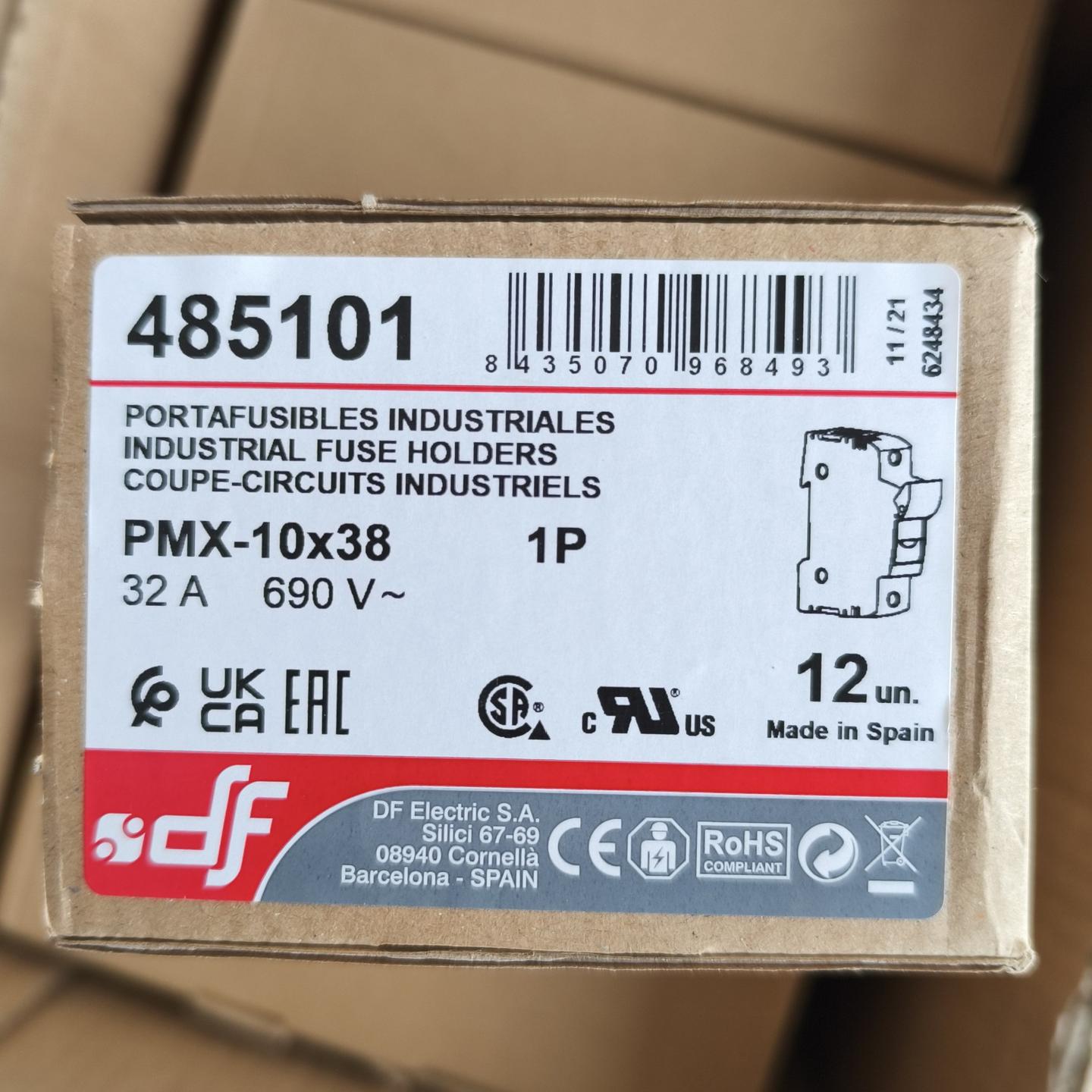 DF保险丝底座485101熔断器底座1P32A