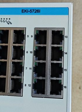 工控 研华EKI-5726I+16口千兆ProView组态工