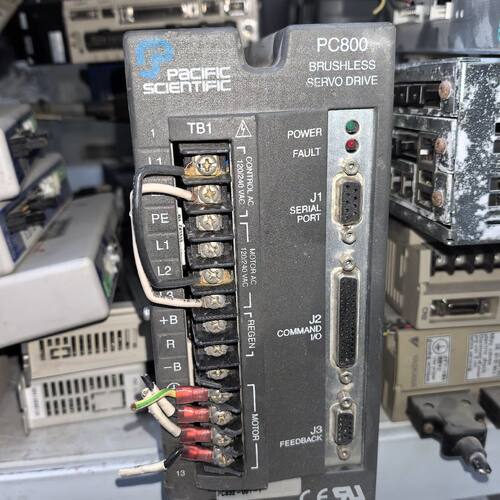 拆机太平洋伺服驱动器 PC832-001-T 功能包好