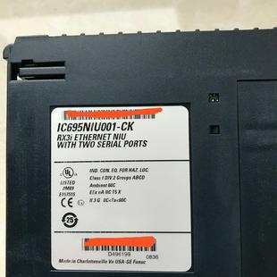 未使用 GE模块 库 IC695NIU001