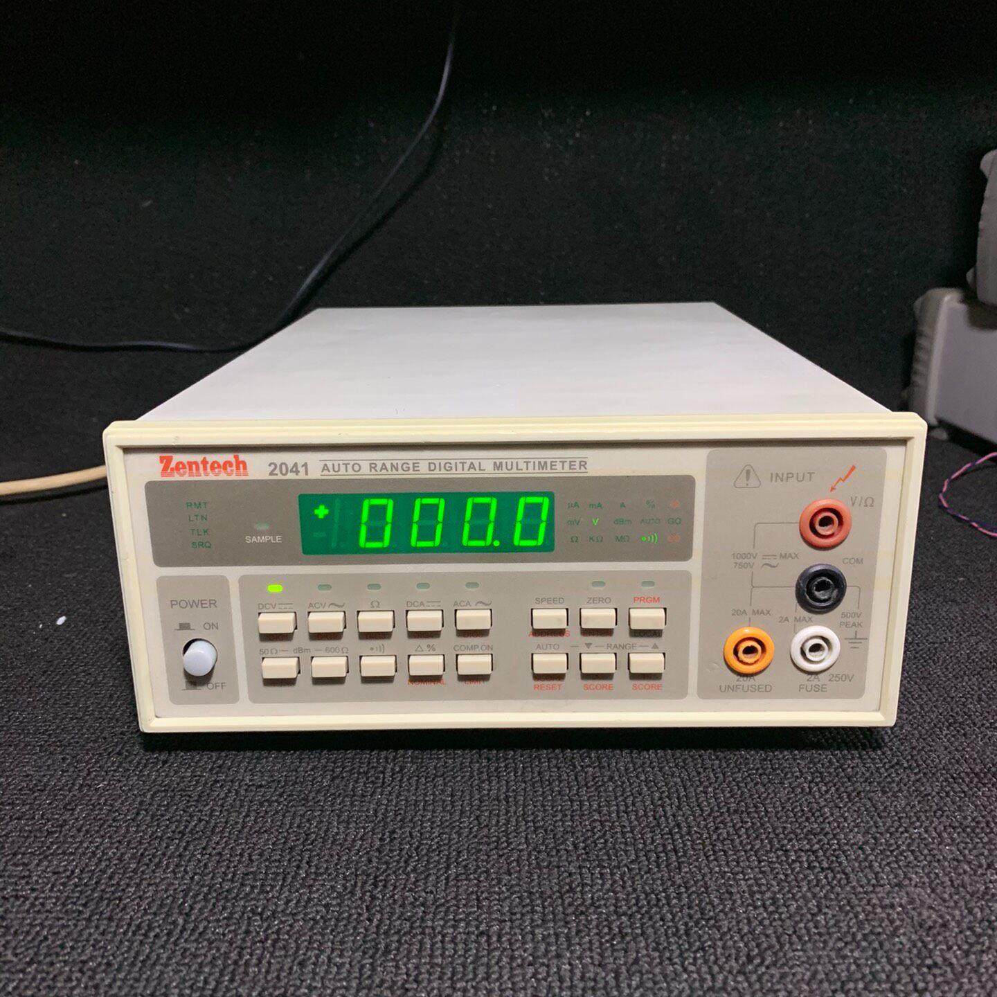 台湾诠华Zentech2041台式数字万能表