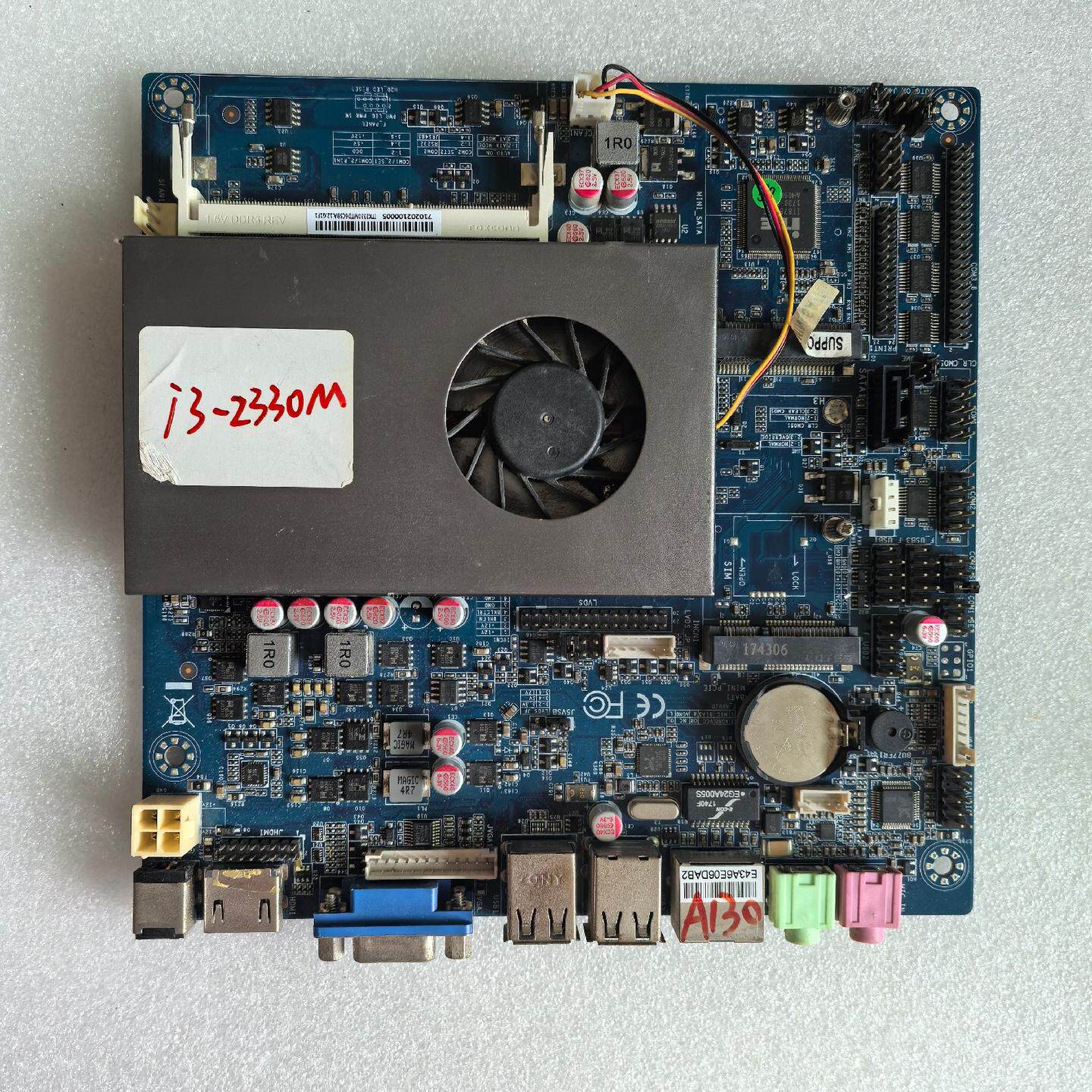 2代i3主板 LVDS+PRINT接口 6个com口 拆