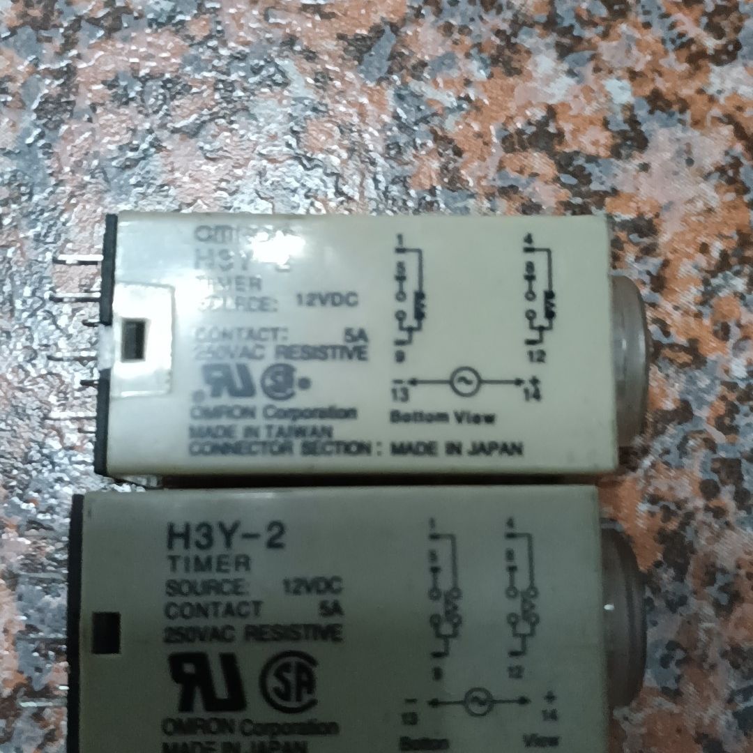 时间继电器H3Y-2 电压规格12VCD