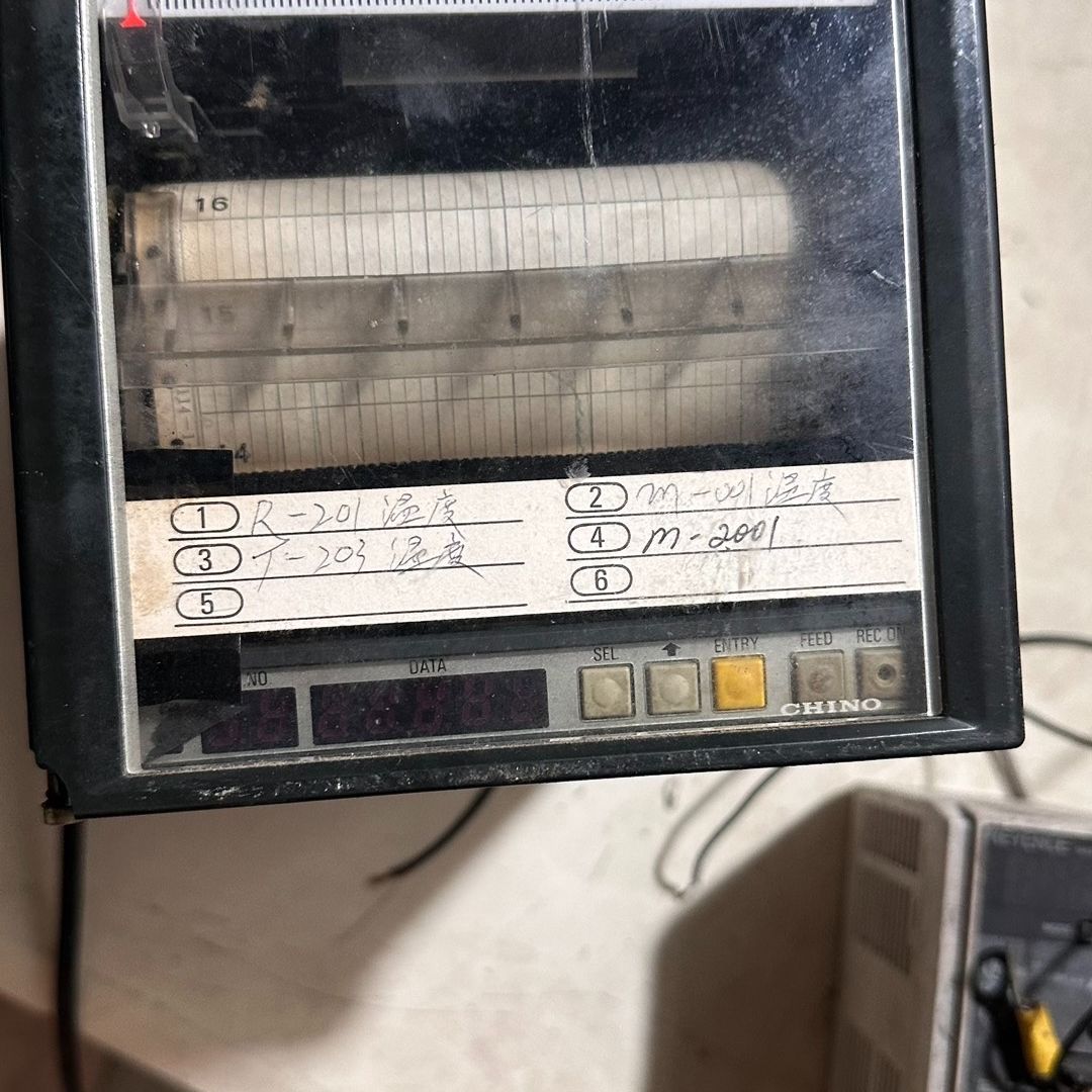 CHINO千野记录仪SL560一NDN拆机开机不会测试