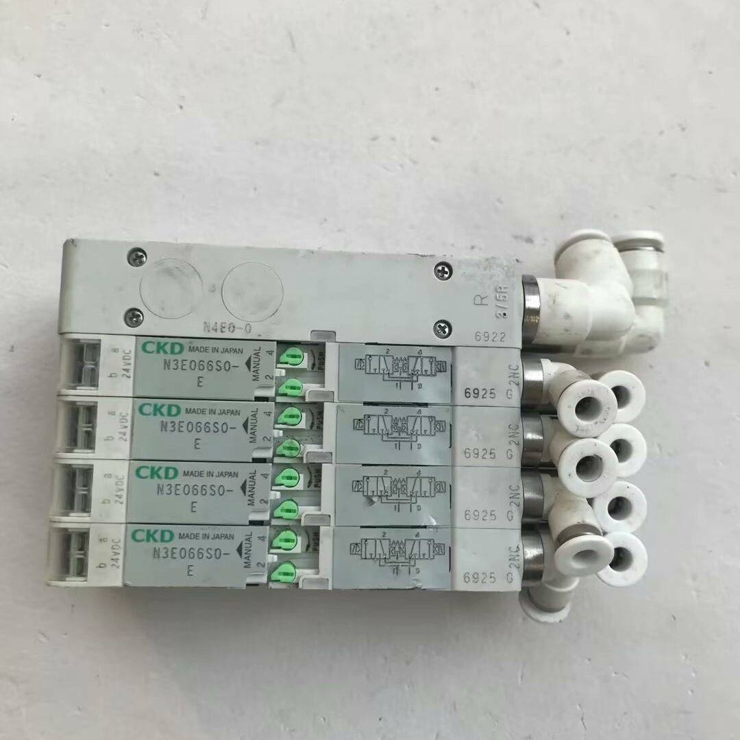 CKD电磁阀N3E0660-E DC24V  成色如图 拆机