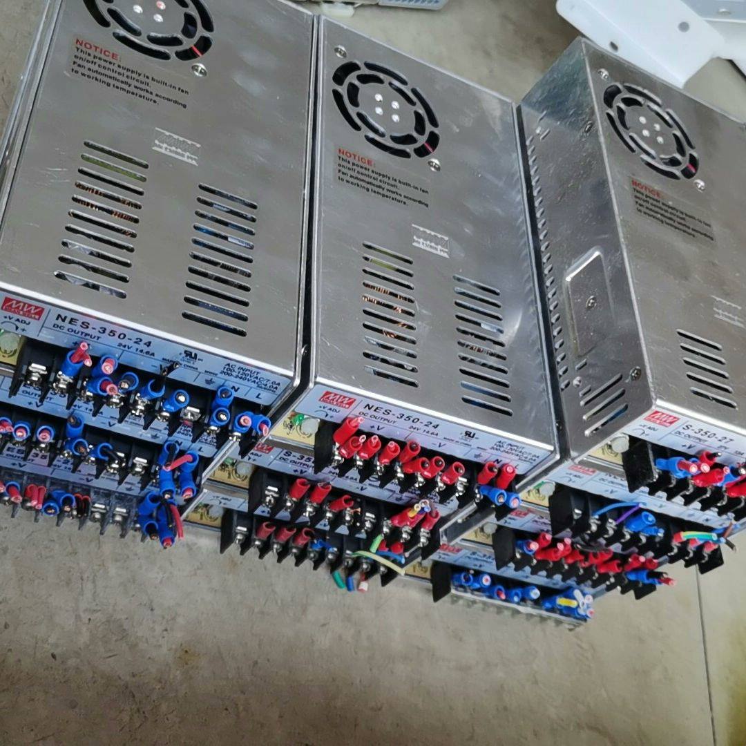 明纬NES-350-24开关电源盒220转12V30A直流
