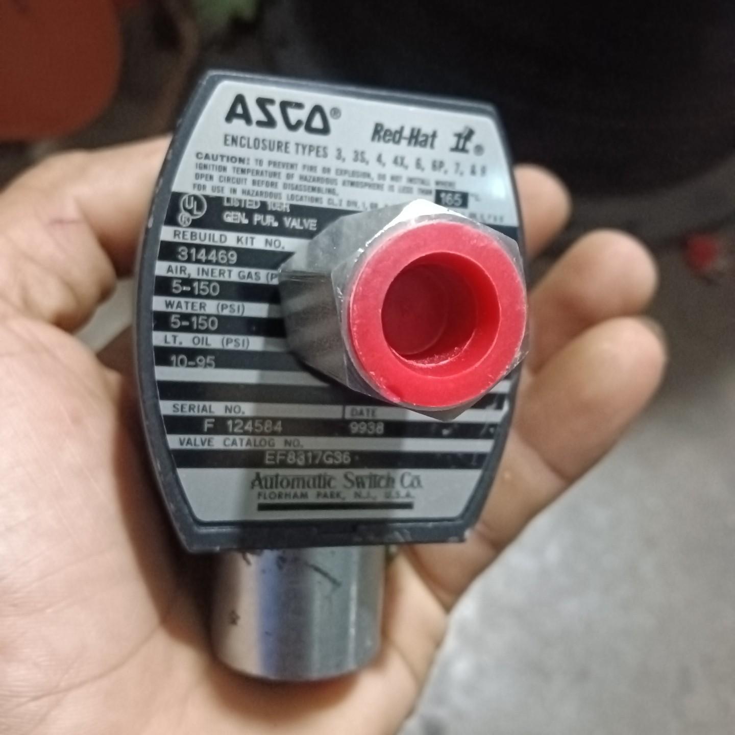 ASCO Red-Hat防爆电磁阀 型号EF8007G1 单