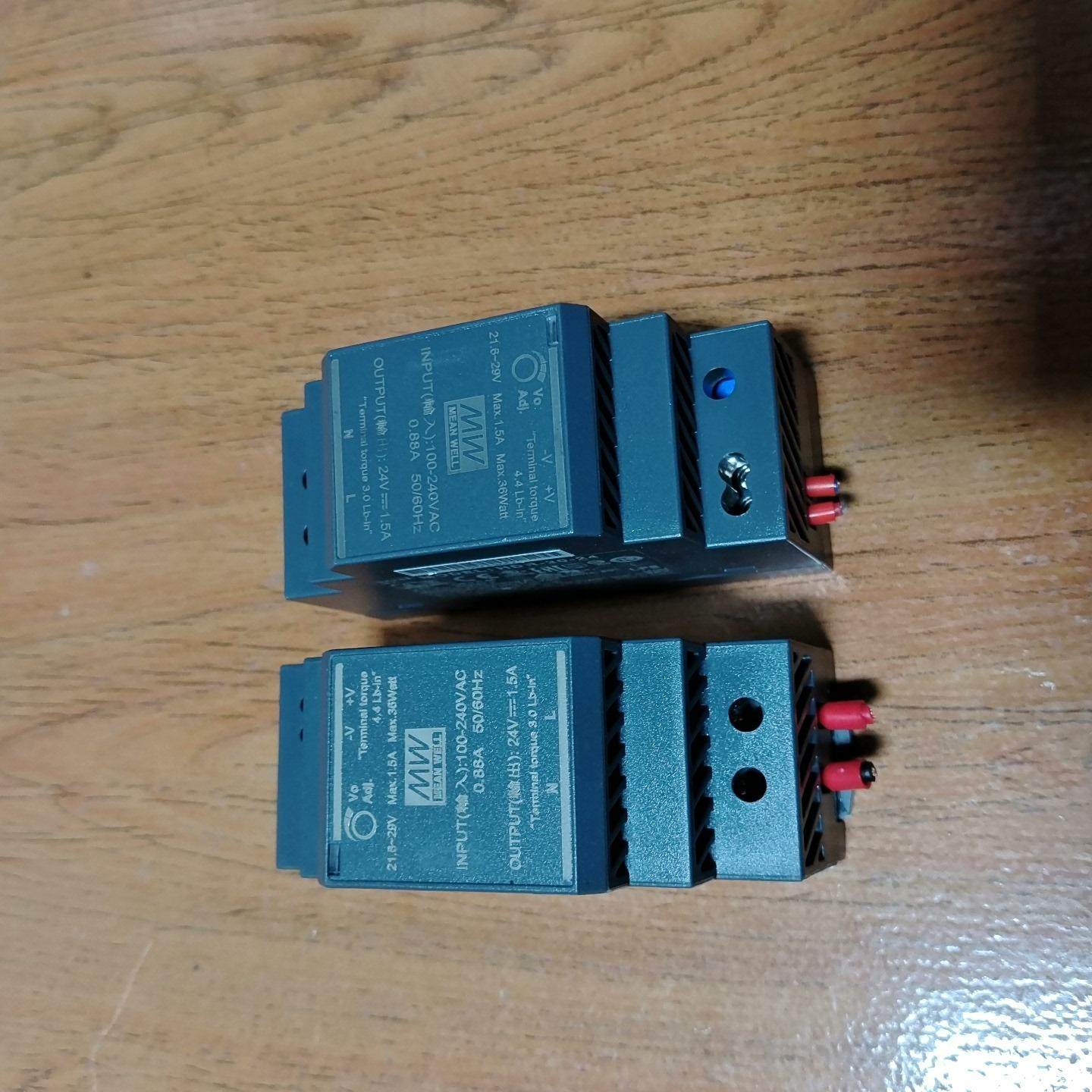 明纬电源HDR-30-24 功能正常 成色为实图