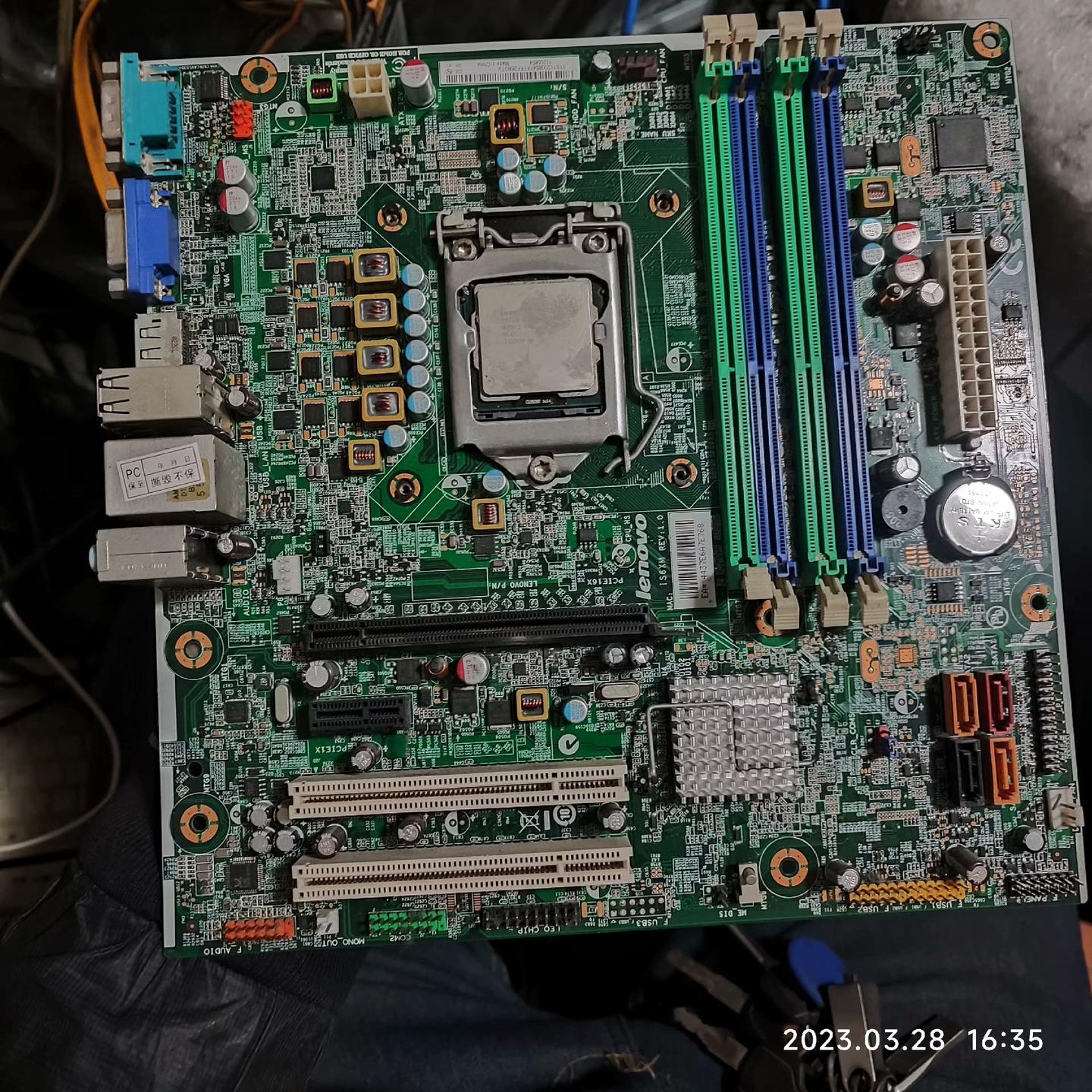联想IS6XM REV:1.0主板 H61 1155针 dd