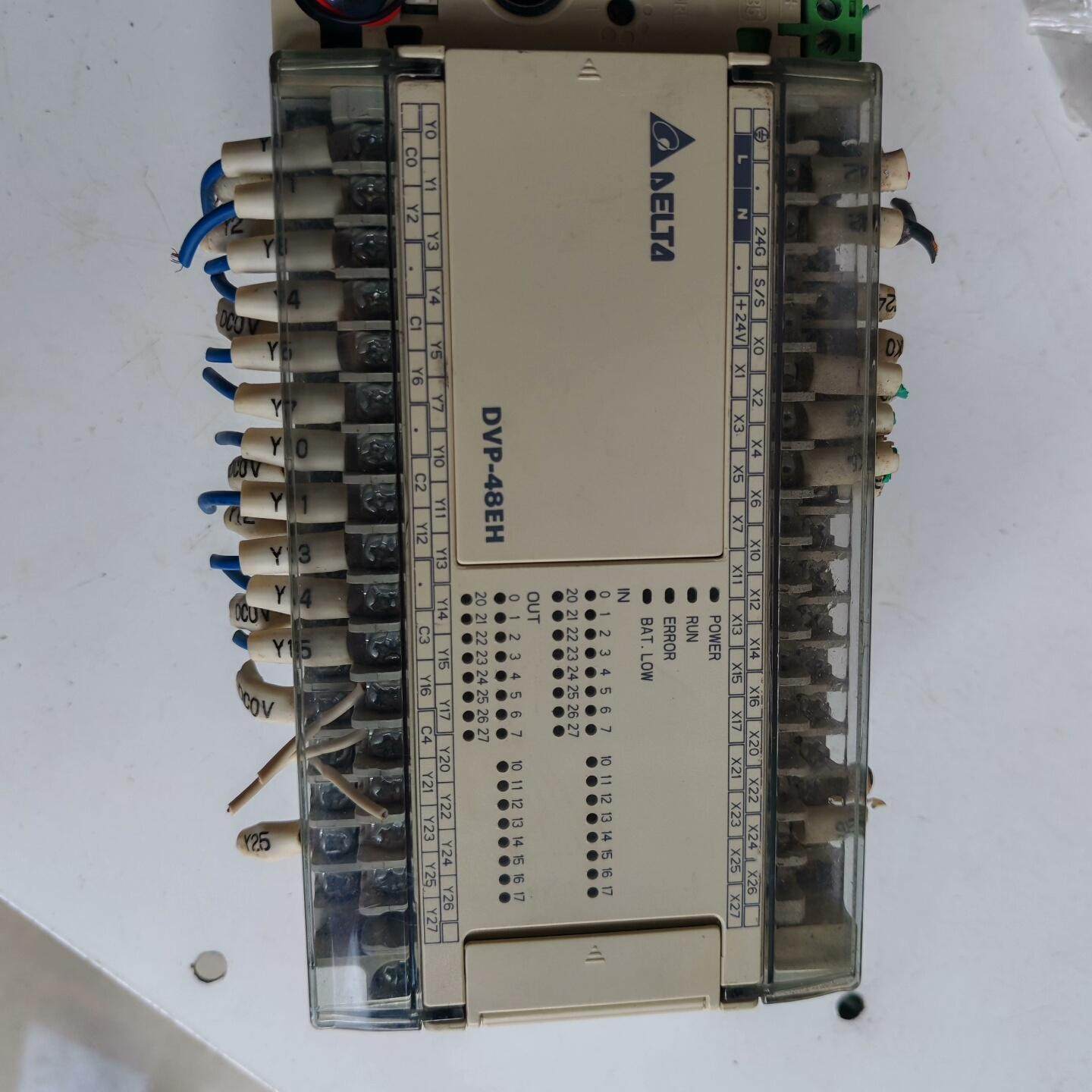 台达PLC DVP48EH00T3 拆机件 实物拍摄。成