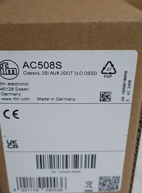 IFM易福门 安全模块AC508S的800