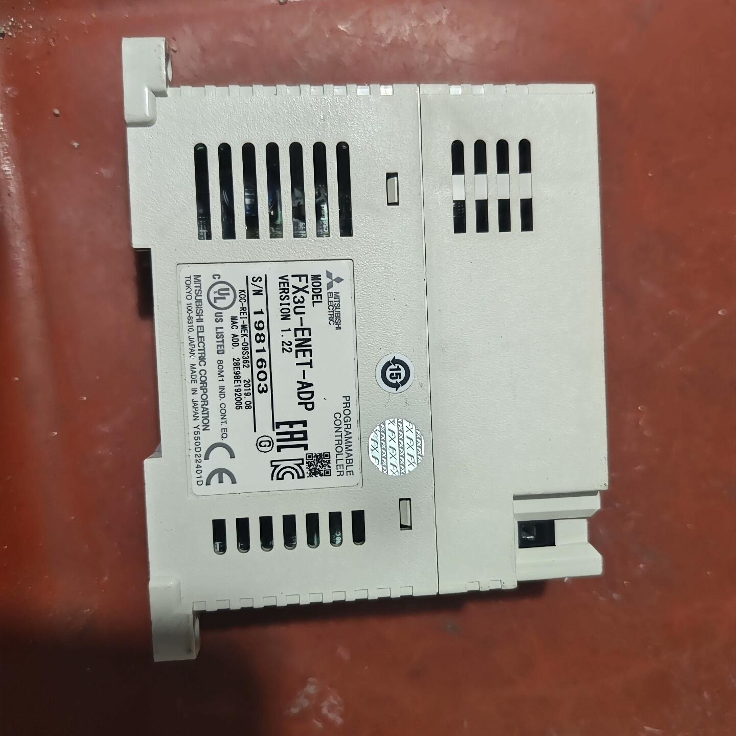 FX3U PLC以太网通讯模块 型号:FX3U-ENET