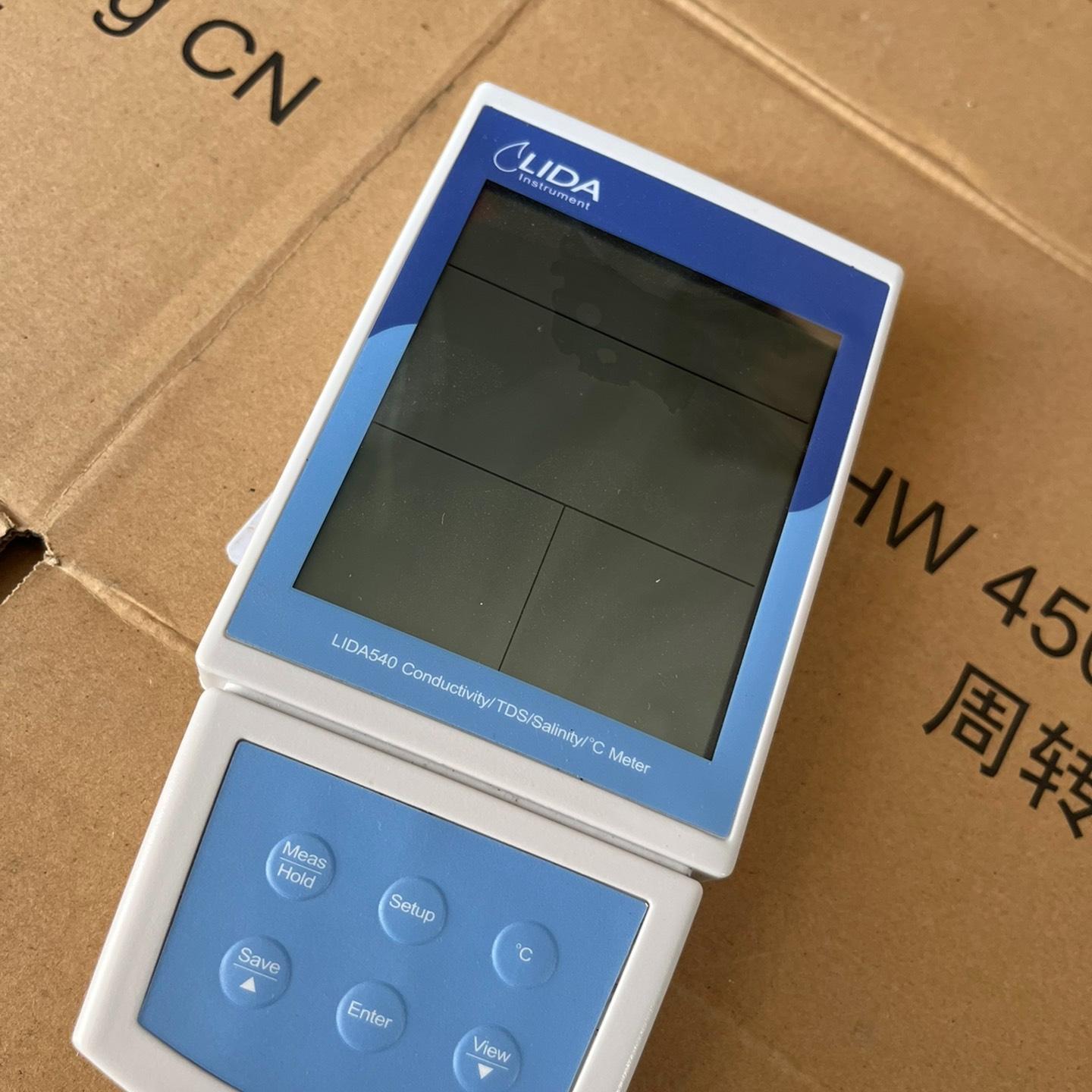 上海LIDA理达LIDA540携带型电导率仪TDS盐度电阻率