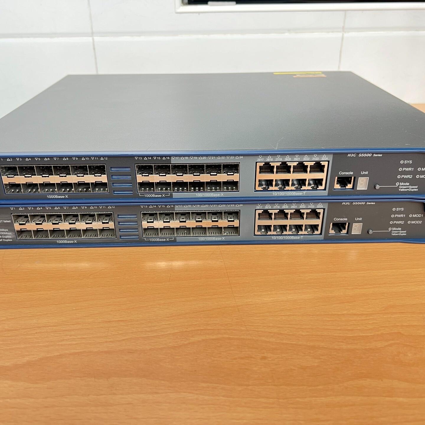 S5500-28F-EI-D三层 24光口+8电