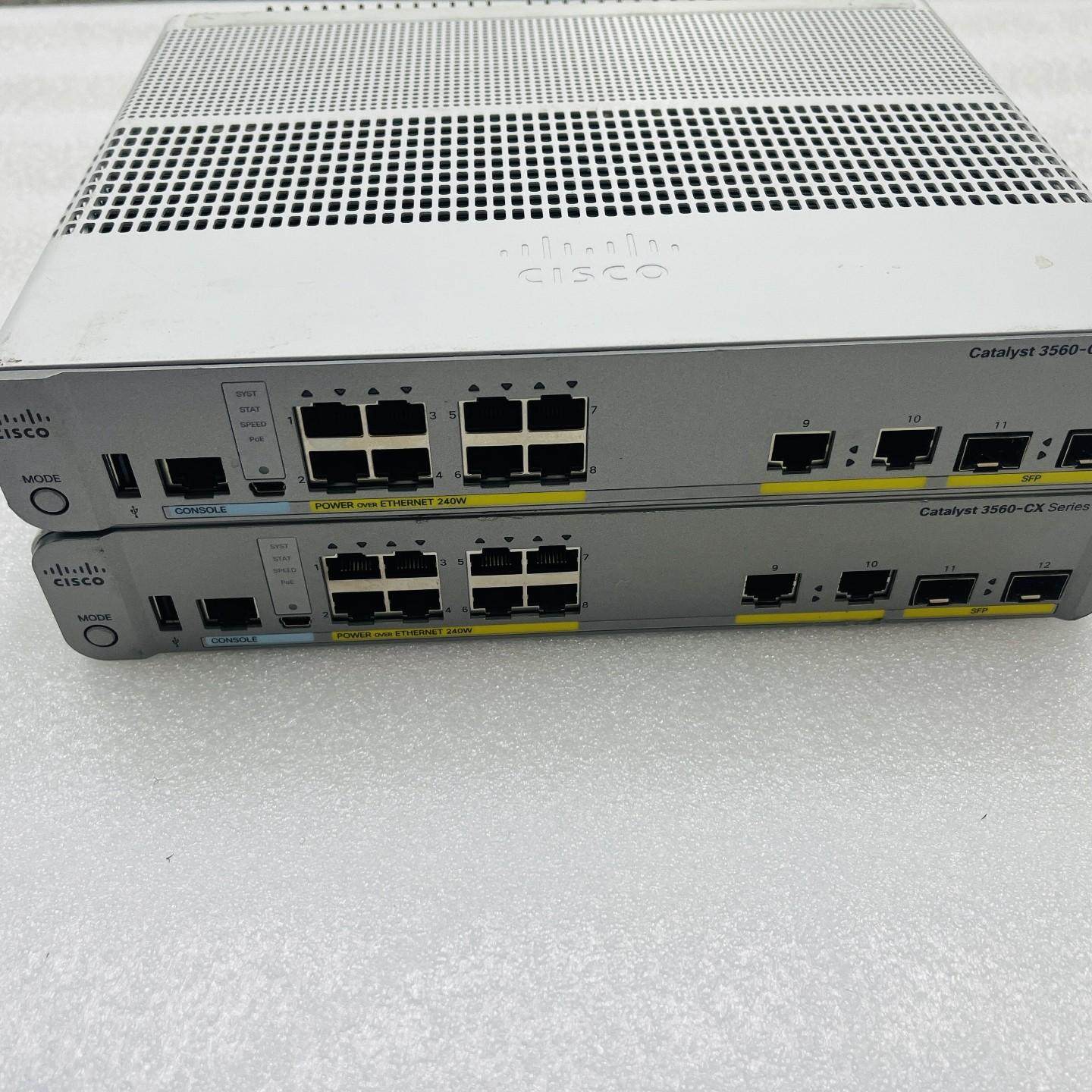 cisco WS-C3560CX-8PC-S