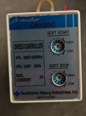 A-motor马达调速器 Cah90c拆机  功能正常用