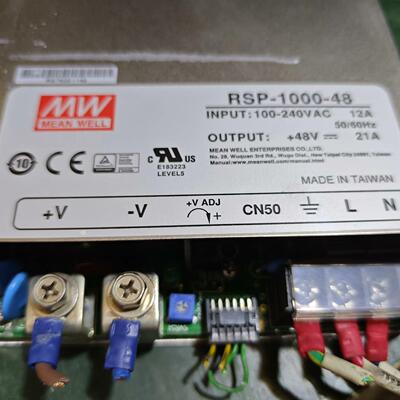 台湾明纬开关电源RSP-1000-48 输出DC48V21A