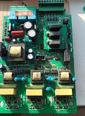 灵信RQ6000-160在线软启动器电源驱动板。版本：GE3