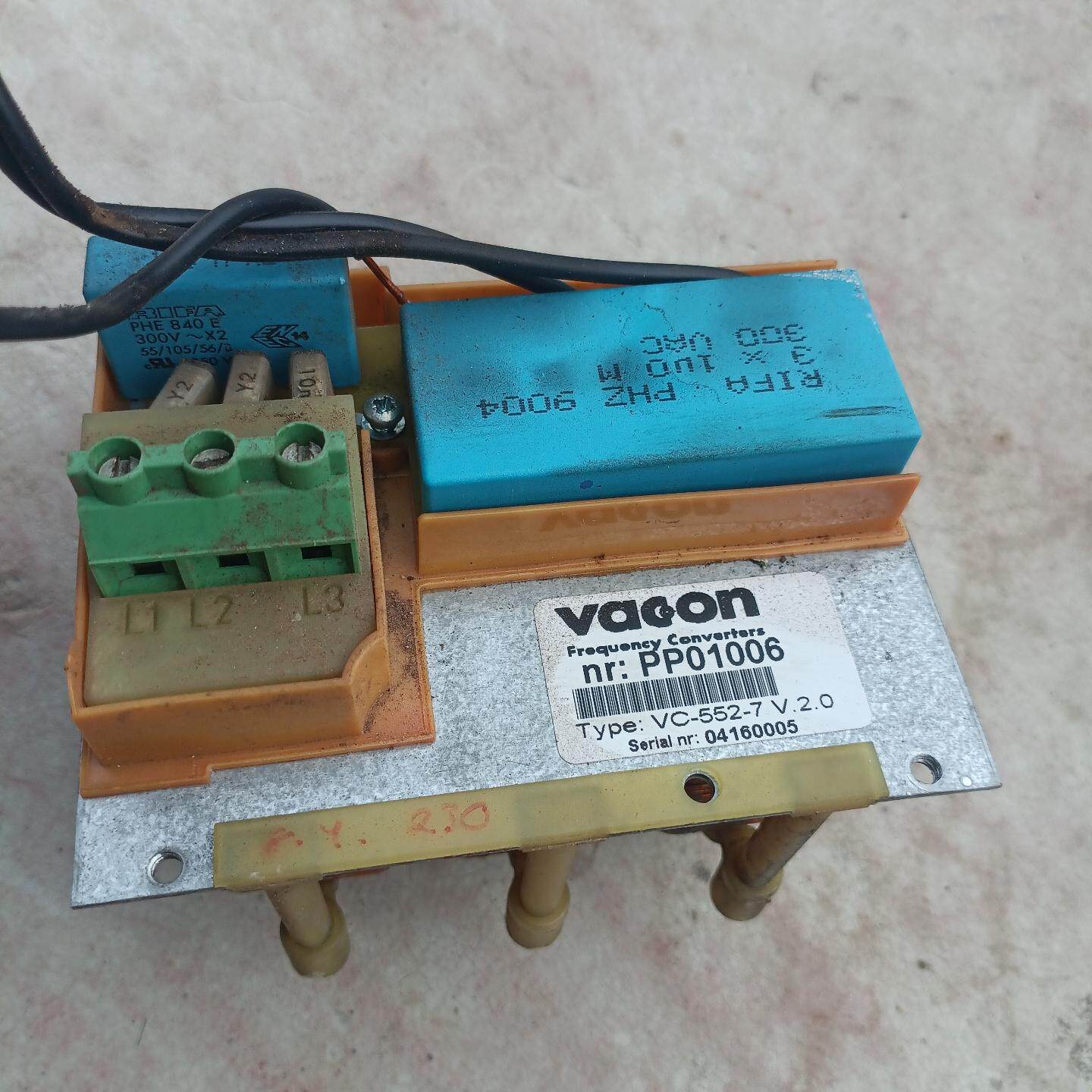 伟肯VACON变频器电抗器PP01006 型号VC-552-