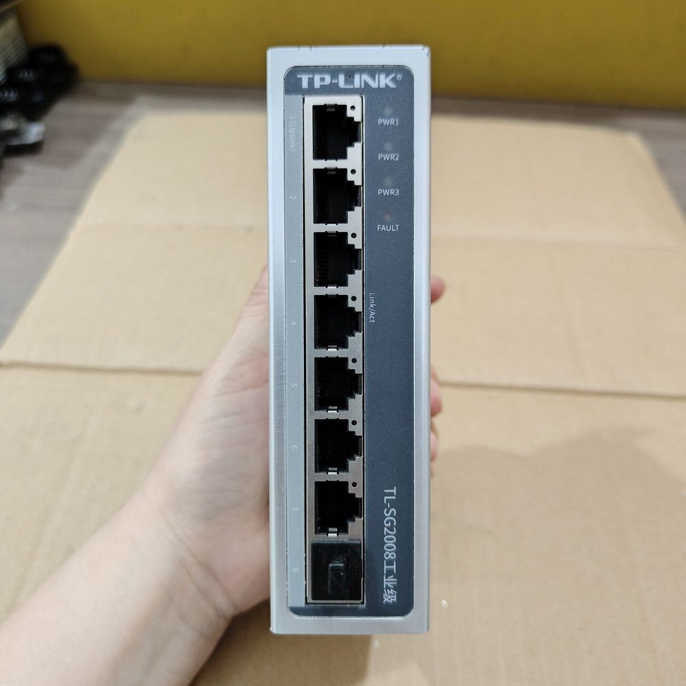 TP-LINK工业交换机TL-SG2008 8口千兆 工业级图片