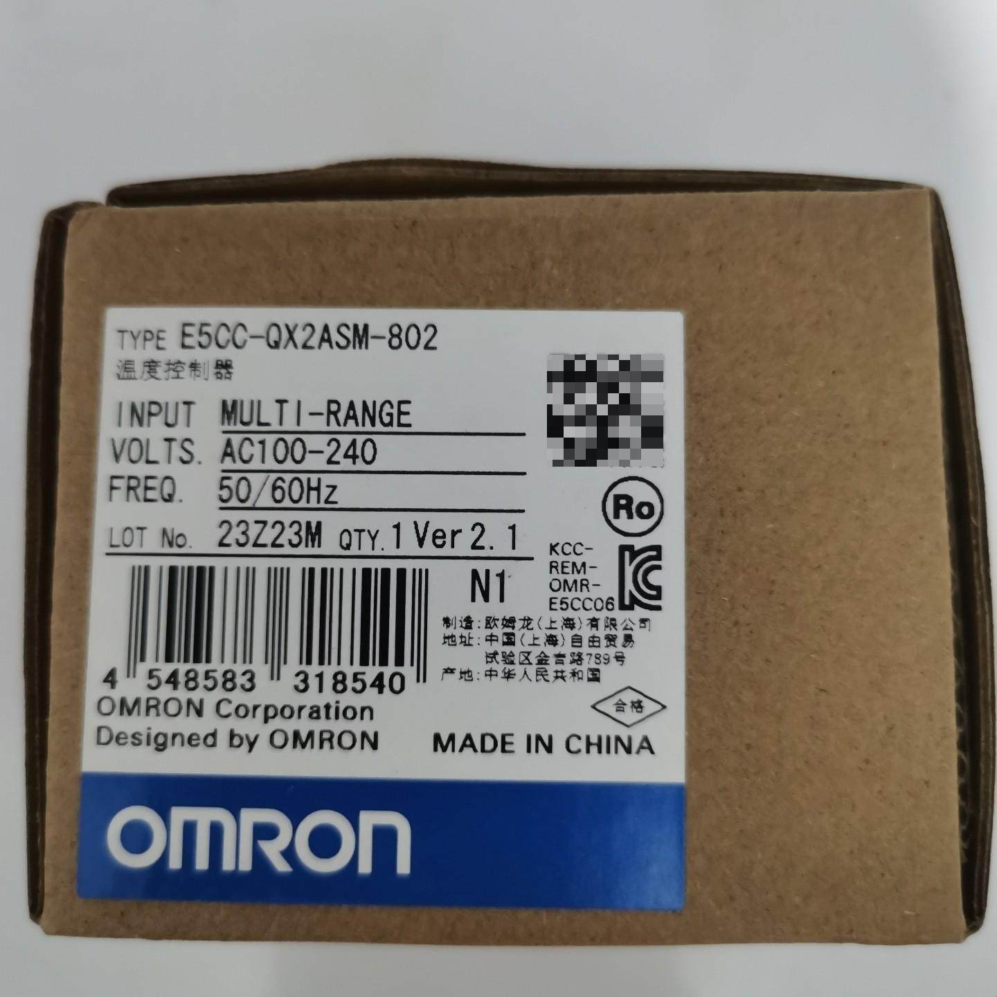 温控器：E5CC-QX2ASM-802