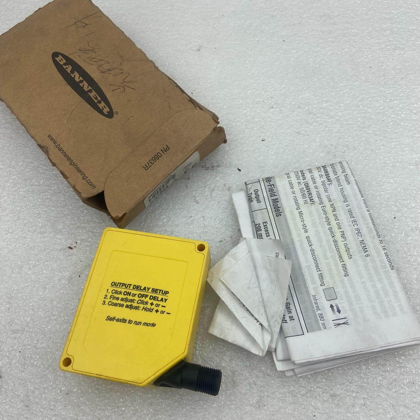 美国BANNER邦纳 Q60BB6AF2000Q长距离检测传