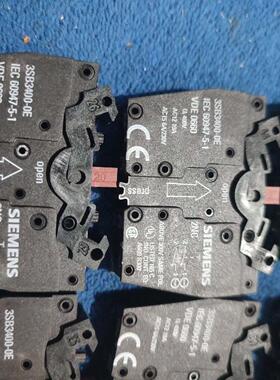 3SB3400-0E辅助触点 库存备件 未使用 实物拍