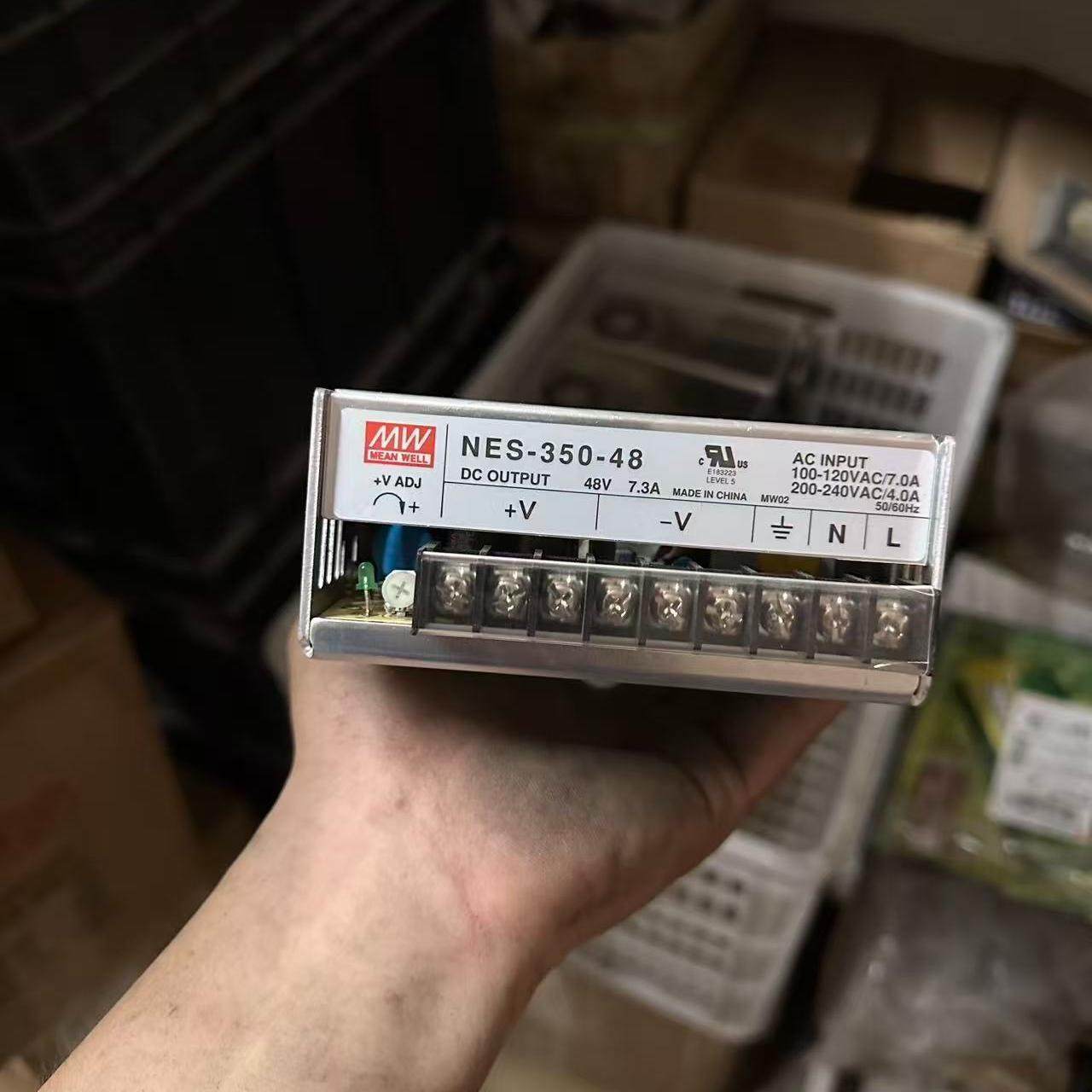 明纬NES-350-48 成色漂亮 功能正常包好用 实拍图