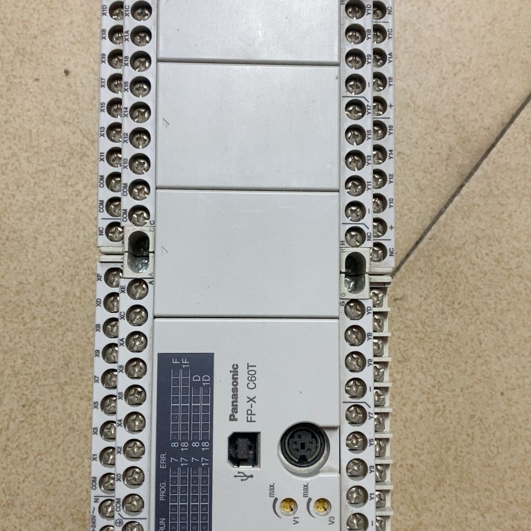 PLC控制器扩展模块型号FP-X C60T拆机件 可正常