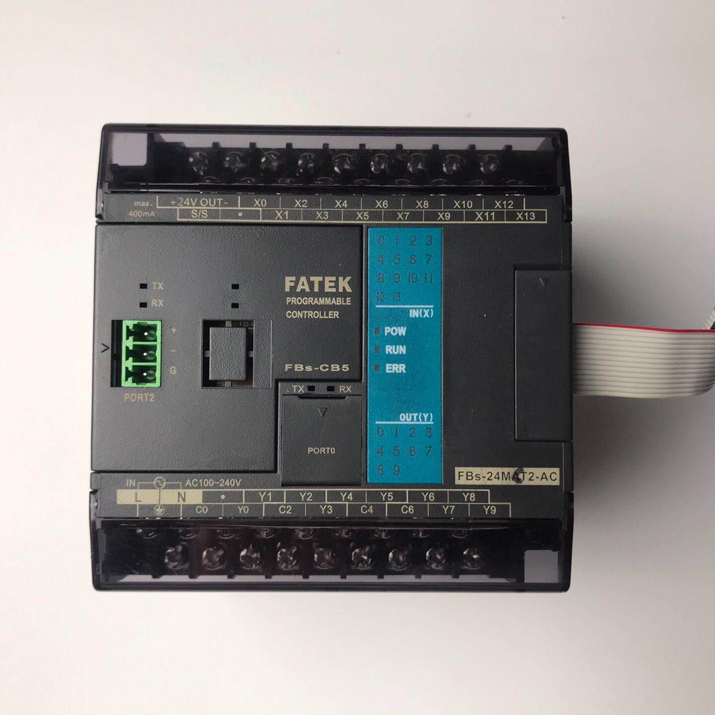 永宏PLC  FBS-24MAT2-AC 拆机现货实拍 感兴