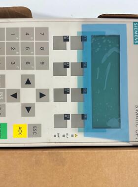 6AV3607-1JC20-0AX1按键面板 高清实拍