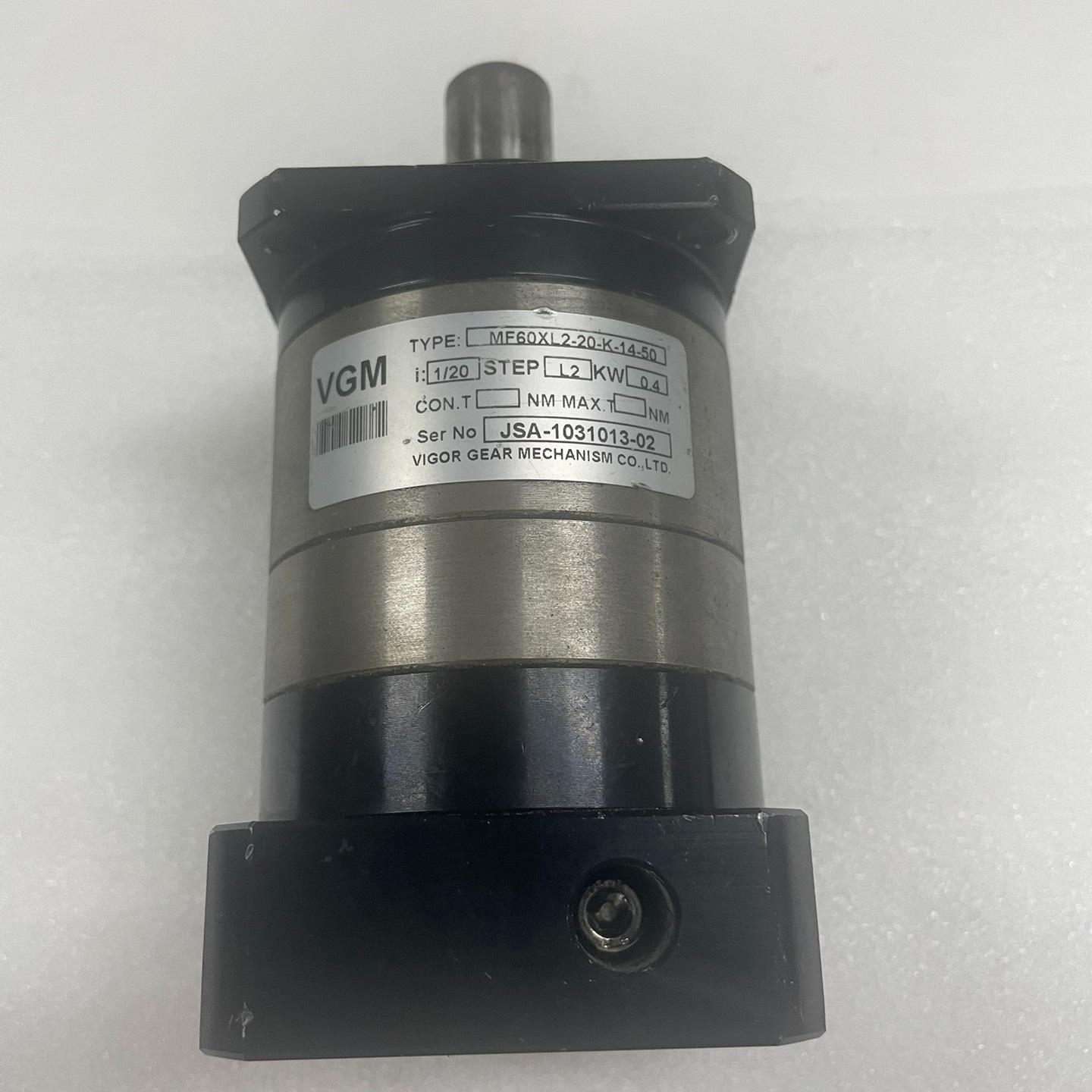 VGM行星减速机 MF60XL2-20-K-14-50